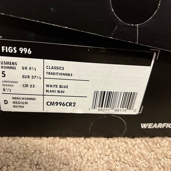 New Balance FIGS 996 Sneakers - Picture 3 of 3